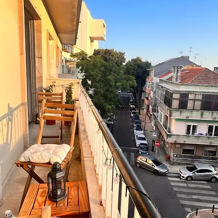 Sunny Floor With Balcony
